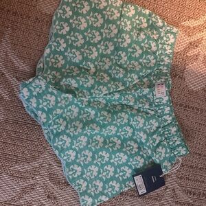 Roller Rabbit for target 🎯 Mint Green and White Floral Print Shorts